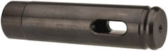 Collis Tool - MT2 Inside Morse Taper, Standard Length Morse Taper to Straight Shank - 4" OAL, Steel, Hardened & Ground Throughout - Exact Tooling