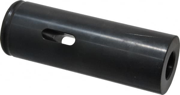 Collis Tool - MT3 Inside Morse Taper, Standard Length Morse Taper to Straight Shank - 5-3/4" OAL, Steel, Hardened & Ground Throughout - Exact Tooling