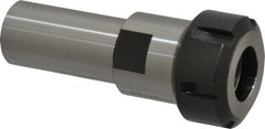 Scully Jones - 1/16" to 0.6299" Capacity, 51mm Projection, Straight Shank, ER25 Collet Chuck - 101mm OAL, 1" Shank Diam - Exact Tooling