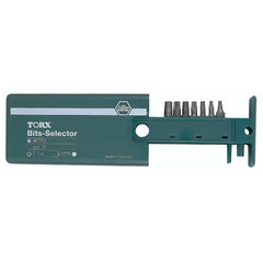 Security Torx Bit Selector 7 Piece Set in Storage Case T7s - T25s - Exact Tooling