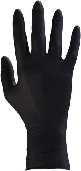 Microflex - Size L, Industrial Grade, Powder Free Nitrile Disposable Gloves - Exact Tooling