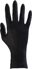 Microflex - Size L, Industrial Grade, Powder Free Nitrile Disposable Gloves - Exact Tooling