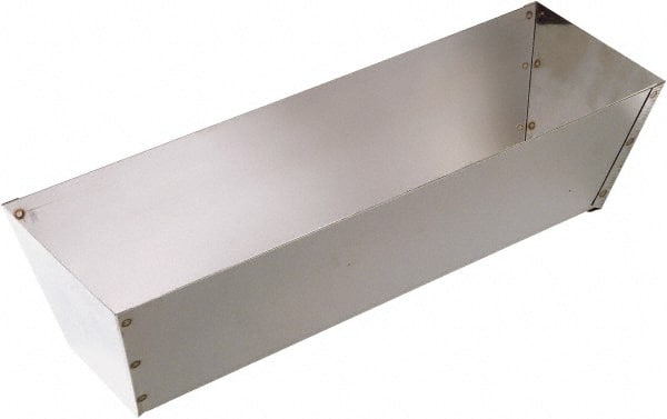 Hyde Tools - 12" Mud Hawk/Pan for Drywall/Plaster Repair - Stainless Steel - Exact Tooling