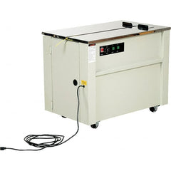 Vestil - Strapping Machines; Type: Powered Mast Option ; Strap Width: 1/2 (Inch); Voltage: 115 VAC ; Maximum Tension: 223.000 (Pounds); Dimensions: 23 x 35-1/2 x 30 - Exact Tooling