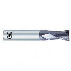 1/4" Dia. - 2-1/2" OAL - Diamond CBD - 30° Helix - Square End SE EM - 2 FL - Exact Tooling
