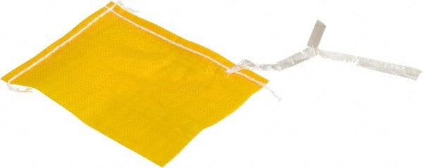 Vestil - 6 x 8", 2 mil Open Top Polybags - Yellow, Heavy-Duty - Exact Tooling