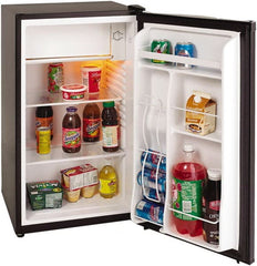 Avanti - 3.3 Cubic Ft. Black Office Refrigerator - 18-1/2 Inch Wide x 17-1/2 Inch Deep x 33-1/2 Inch High - Exact Tooling