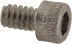 Holo-Krome - #4-40 UNC Hex Socket Drive, Socket Cap Screw - Grade 18-8 Stainless Steel, Uncoated, Fully Threaded, 3/16" Length Under Head - Exact Tooling
