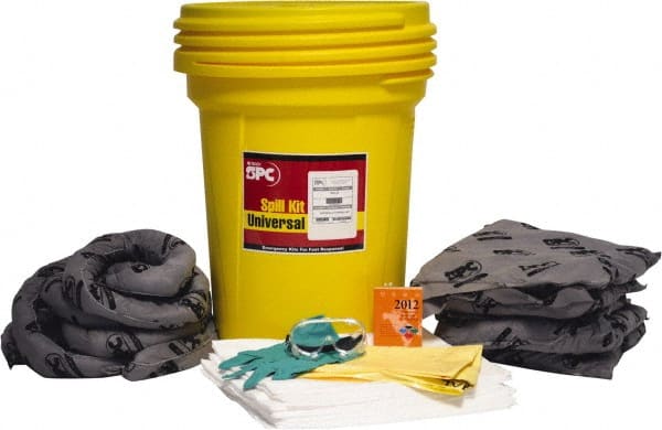 Brady SPC Sorbents - Universal Spill Kit - 30 Gal Bucket - Exact Tooling