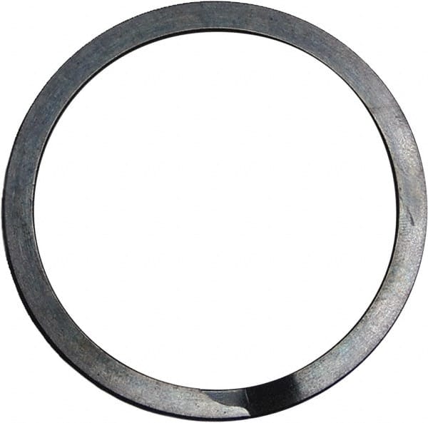 Rotor Clip - 2.721" Groove Diam, 2-7/8" Shaft Diam, Oil Over Steel Steel, Spiral External Retaining Rings - 0.103" Groove Width, 0.077" Groove Depth, 0.093" Ring Thickness, Grade 1060-1090 - Exact Tooling