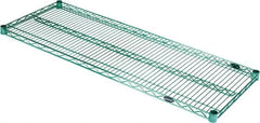 Value Collection - 48" Wide, 1.19" High, Open Shelving Accessory/Component - Epoxy Coated Finish, 18" Deep, Use with NuLine Units - Exact Tooling