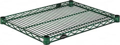 Value Collection - 24" Wide, 1.19" High, Open Shelving Accessory/Component - Epoxy Coated Finish, 18" Deep, Use with NuLine Units - Exact Tooling