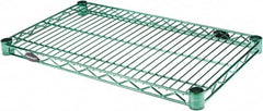 Value Collection - 24" Wide, 1.19" High, Open Shelving Accessory/Component - Epoxy Coated Finish, 14" Deep, Use with NuLine Units - Exact Tooling