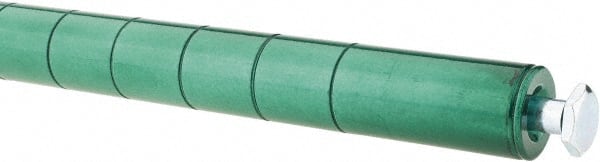 Value Collection - 1-1/2" Wide, 74" High, Open Shelving Accessory/Component - Epoxy Coated Finish, 1-1/2" Deep, Use with NuLine Units - Exact Tooling