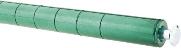 Value Collection - 1-1/2" Wide, 63" High, Open Shelving Accessory/Component - Epoxy Coated Finish, 1-1/2" Deep, Use with NuLine Units - Exact Tooling