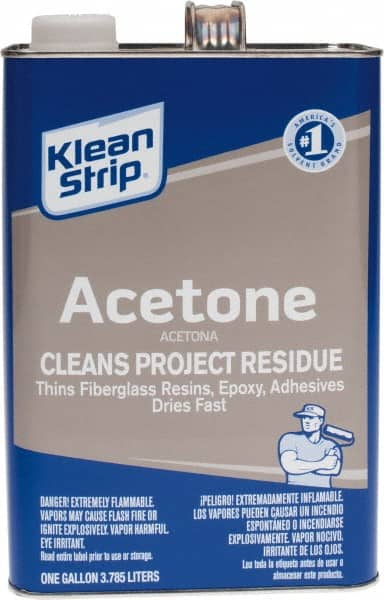 Klean-Strip - 1 Gal Acetone - Comes in Metal Can - Exact Tooling