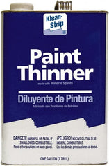 Klean-Strip - 1 Gal Paint Thinner - 784 gL VOC Content, Comes in Metal Can - Exact Tooling