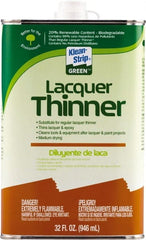 Klean-Strip - 1 Qt Lacquer Thinner - 230 gL VOC Content, Comes in Metal Can - Exact Tooling