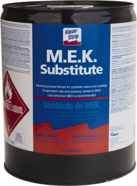 Klean-Strip - Paint Thinners & Strippers Type: MEK Container Size: 5 gal - Exact Tooling