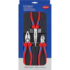 Knipex - Plier Sets Set Type: Assortment Number of Pieces: 3 - Exact Tooling