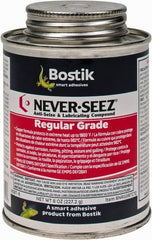 Bostik - 8 oz Can Extreme Pressure Anti-Seize Lubricant - Copper, -297 to 1,800°F, Silver Gray, Water Resistant - Exact Tooling