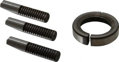 Accupro - Drill Chuck Jaw and Nut Unit - For Use with 1/2 Ball Bearing Drill Chucks - Exact Tooling