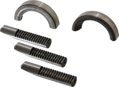 Accupro - Drill Chuck Jaw and Nut Unit - For Use with 5/8 Ball Bearing Drill Chucks - Exact Tooling