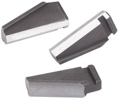 Accupro - Drill Chuck Jaw Set - For Use with 1/4 HP/HT Drill Chucks - Exact Tooling