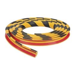 PRO-SAFE - Flexible Polyurethane Foam Type A Corner Guard - Yellow/Black - Exact Tooling