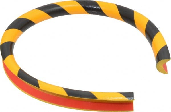 PRO-SAFE - Flexible Polyurethane Foam Type A Corner Guard - Yellow/Black - Exact Tooling