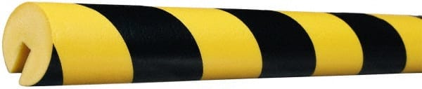 PRO-SAFE - Flexible Polyurethane Foam Type B Corner Guard - Yellow/Black - Exact Tooling