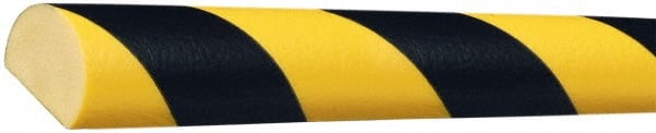 PRO-SAFE - Flexible Polyurethane Foam Type C Wall/Surface Protector - Yellow/Black - Exact Tooling