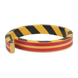 PRO-SAFE - Flexible Polyurethane Foam Type D Wall/Surface Protector - Yellow/Black - Exact Tooling