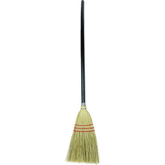 Lobby Broom, Corn and Fiber Fill, 40″ Overall Length - Exact Tooling