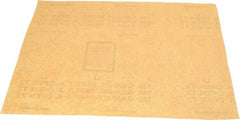 Norton - 180 Grit, Garnet Sanding Sheet - 11" Long x 9" Wide, Very Fine Grade, A Weighted Paper Backing - Exact Tooling