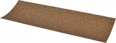 Norton - 60 Grit, Aluminum Oxide Sanding Sheet - 9" Long x 3-2/3" Wide, Medium Grade, D Weighted Paper Backing - Exact Tooling