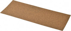 Norton - 80 Grit, Aluminum Oxide Sanding Sheet - 9" Long x 3-2/3" Wide, Medium Grade, D Weighted Paper Backing - Exact Tooling