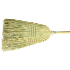 Janitorial Upright Broom, Corn and Fiber Fill, 57″ Overall Length - Exact Tooling