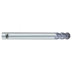 1/4" Dia. - 2 1/2" OAL - Diamond CBD - Ball End SE EM - 4 FL - Exact Tooling