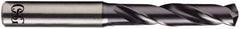 OSG - 7.6mm 140° Solid Carbide Screw Machine Drill Bit - WD1 Finish, 41mm Flute Length, 79mm OAL - Exact Tooling