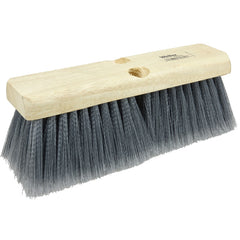 10″ Bus Brush, Flagged Silver Grey Polystyrene Fill - Exact Tooling