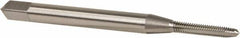 Vermont Tap & Die - M2x0.40 Metric Coarse 6H 3 Flute Bright Finish High Speed Steel Straight Flute Standard Hand Tap - Plug, Right Hand Thread, 1-3/4" OAL, 7/16" Thread Length, D3 Limit, Oversize - Exact Tooling