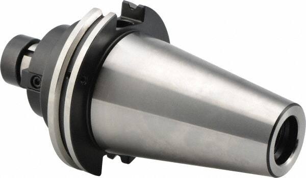 Iscar - CAT50 Taper Shank 1" Pilot Diam Shell Mill Holder - 0.669" Flange to Nose End Projection, 2.165" Nose Diam, Through-Spindle Coolant - Exact Tooling