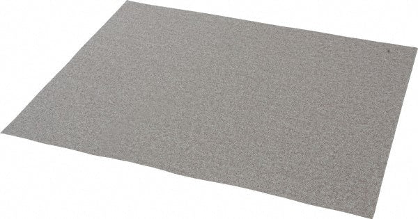 Norton - 80 Grit, Aluminum Oxide Sanding Sheet - 11" Long x 9" Wide, Medium Grade, B Weighted Paper Backing - Exact Tooling