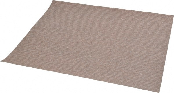 Norton - 220 Grit, Aluminum Oxide Sanding Sheet - 11" Long x 9" Wide, Very Fine Grade, B Weighted Paper Backing - Exact Tooling