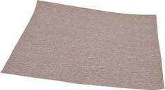 Norton - 240 Grit, Aluminum Oxide Sanding Sheet - 11" Long x 9" Wide, Very Fine Grade, B Weighted Paper Backing - Exact Tooling