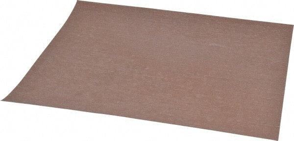 Norton - 280 Grit, Aluminum Oxide Sanding Sheet - 11" Long x 9" Wide, Extra Fine Grade, B Weighted Paper Backing - Exact Tooling