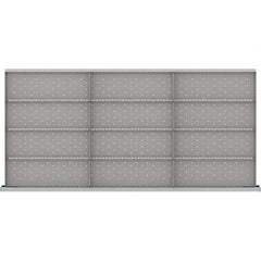 LISTA - 12-Compartment Drawer Divider Layout for 3.15" High Drawers - Exact Tooling