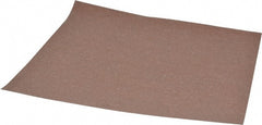 Norton - 600 Grit, Aluminum Oxide Sanding Sheet - 11" Long x 9" Wide, Extra Fine Grade, B Weighted Paper Backing - Exact Tooling