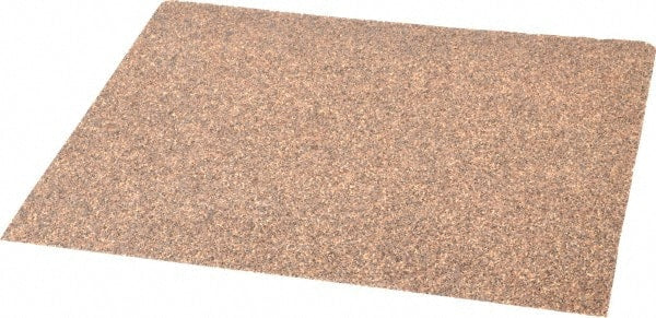 Norton - 36 Grit, Aluminum Oxide Sanding Sheet - 11" Long x 9" Wide, Very Coarse Grade, D Weighted Paper Backing - Exact Tooling